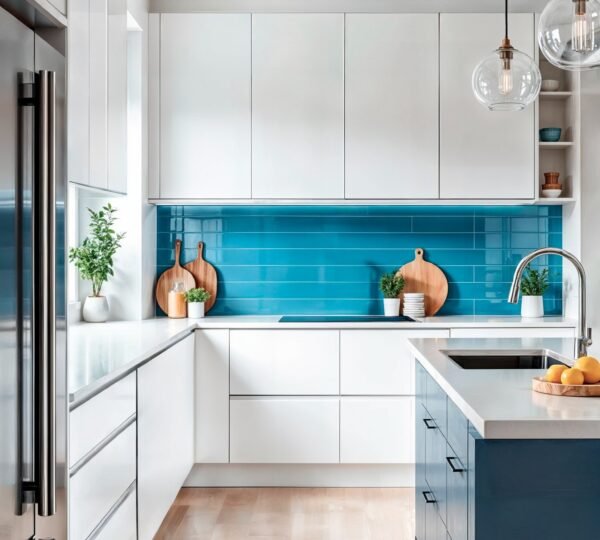 modern-kitchen-with-blue-backsplash-white-cabinets-BeoGkK99VgI7Obwa